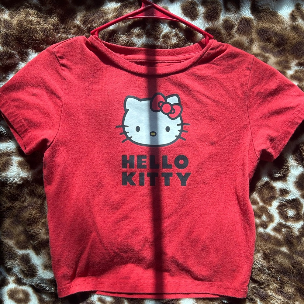 Hello Kitty Bright Red Short Sleeve Tee